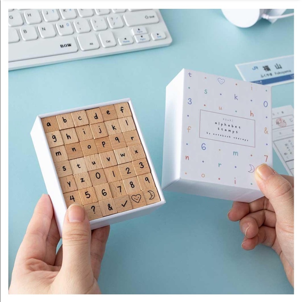 Bullet Journal Alphabet Stamp